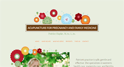 Desktop Screenshot of acupunctureforpregnancy.net